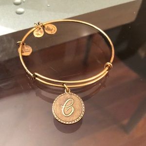 COPY - Alex and Ani initial “C” bangle